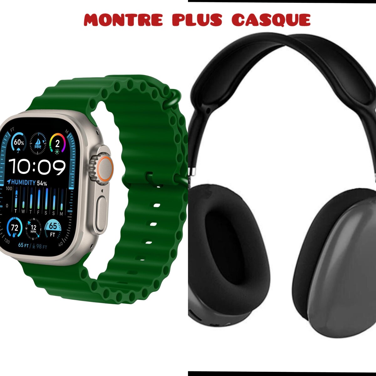 Pack Montre Intelligente + Casque