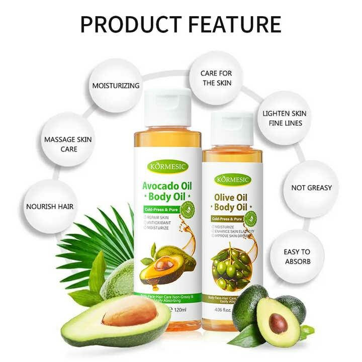 Huile de massage pour le corps