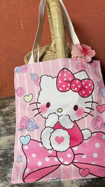 Sac Tissu Hello Kitty