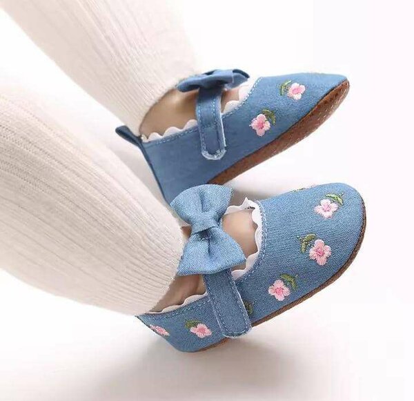 Chaussons Bébé Luxe Pailletés