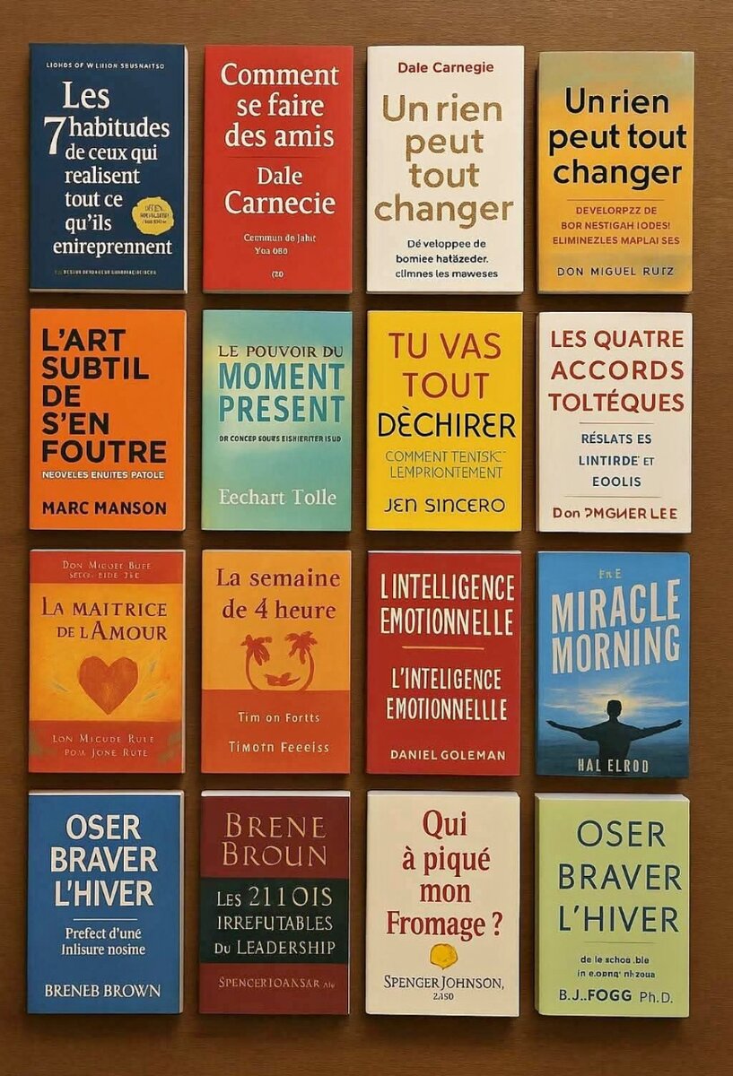 Collection de Livres de Développement Personnel