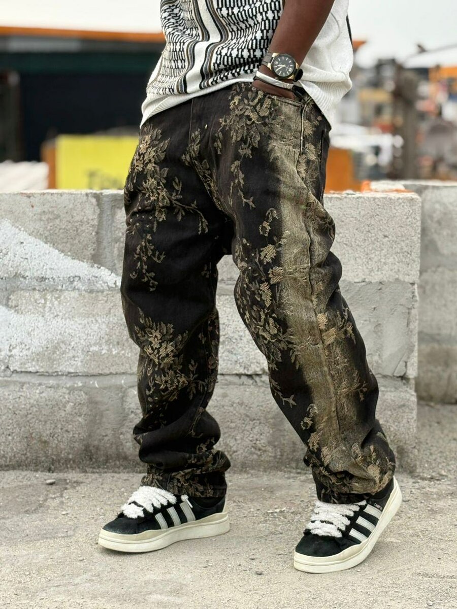 Jeans décontractés hommes tend