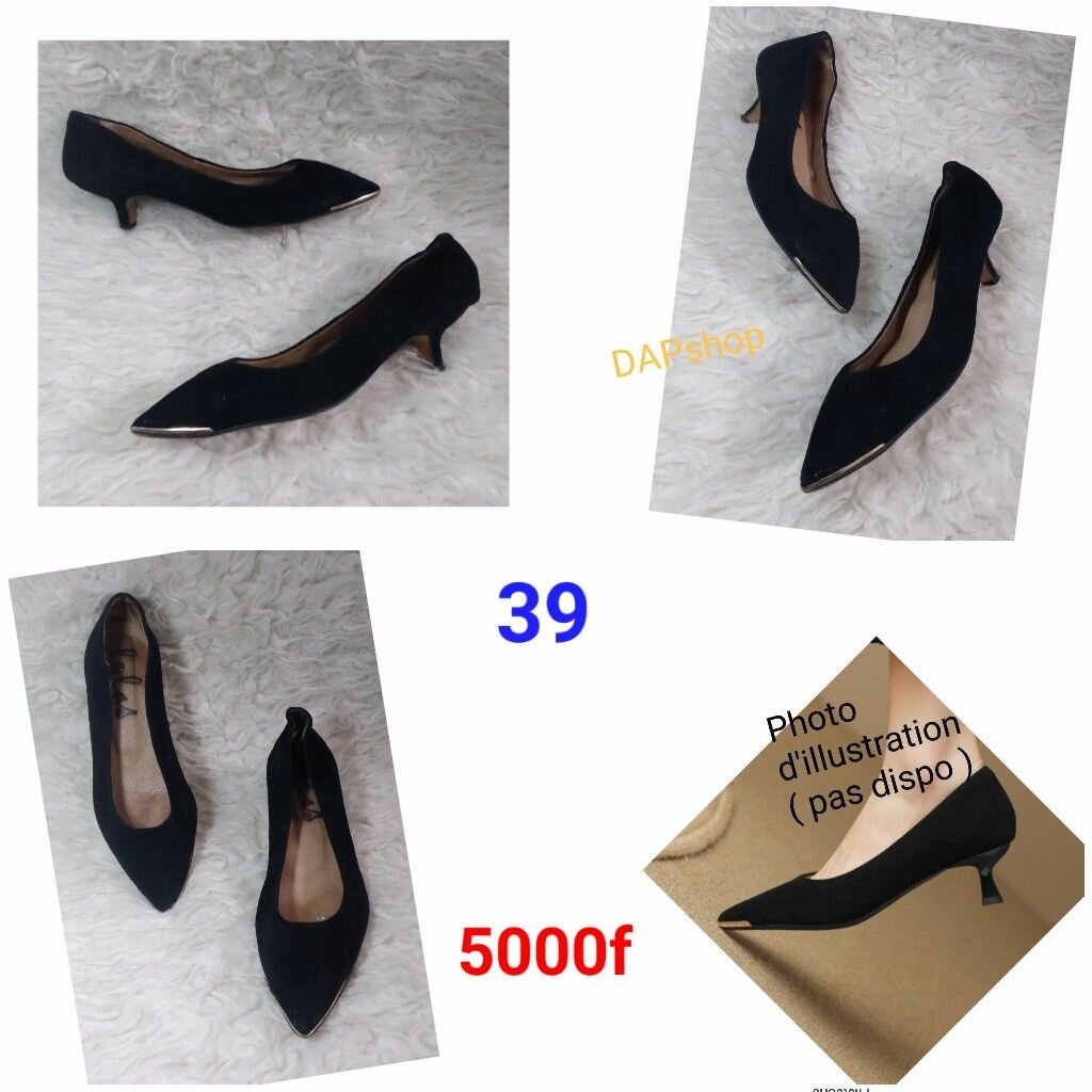 Chaussures friperies nickel