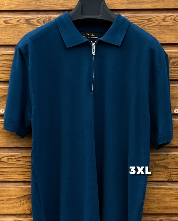 футболка синяя мужская