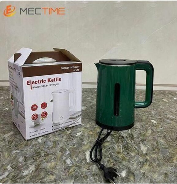 Bouilloire Électrique Verte