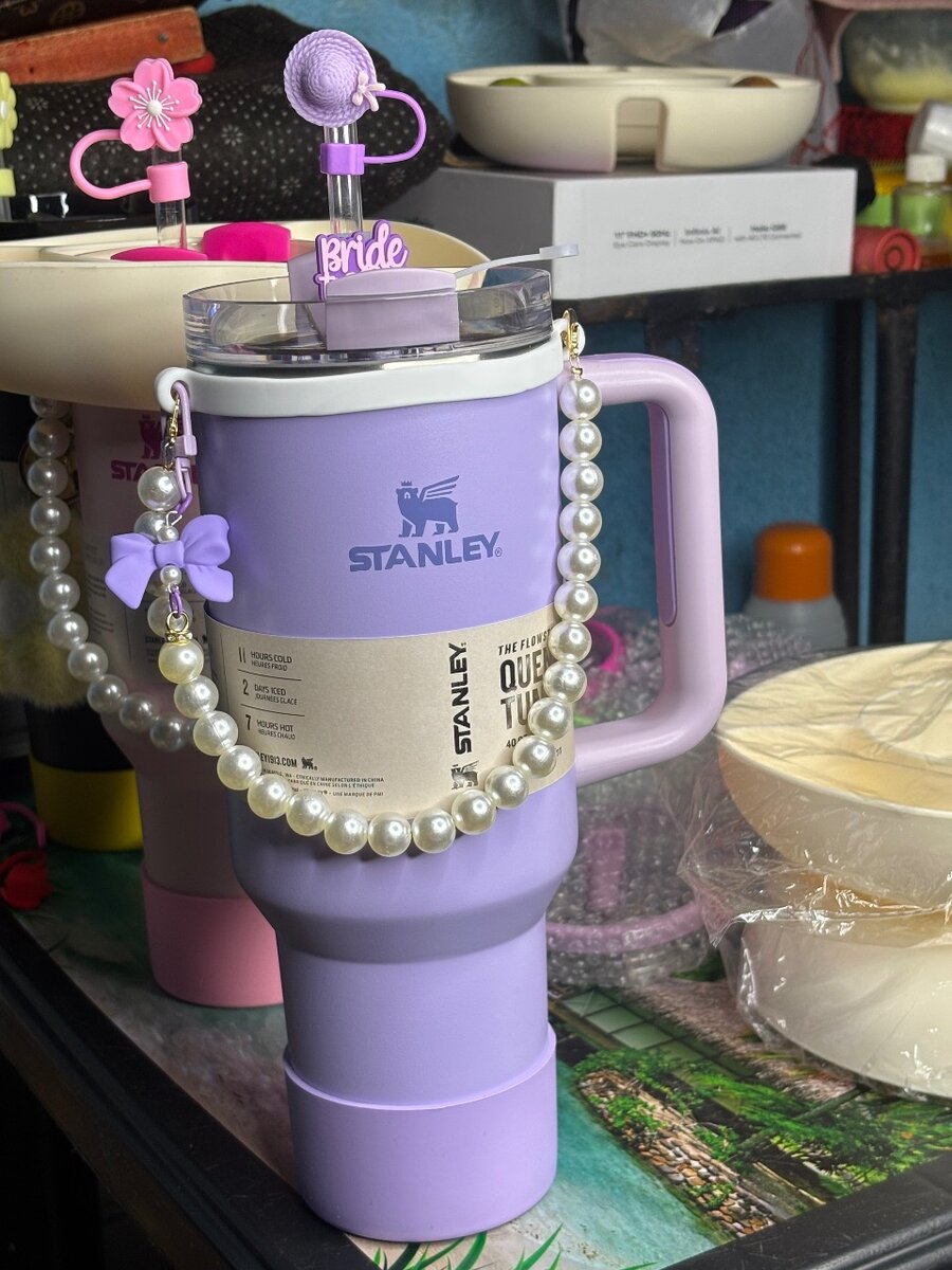 Gourde Stanley Colorée avec Accessoires