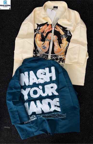 Vestes graphiques streetwear