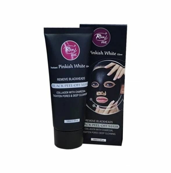 Rivaj UK Pinkish White Charcoal Peel Off Mask