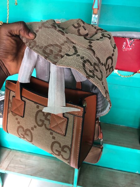 Sac tendance en cuir marron