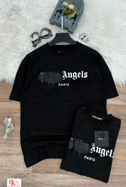 T-shirt noir tendance homme