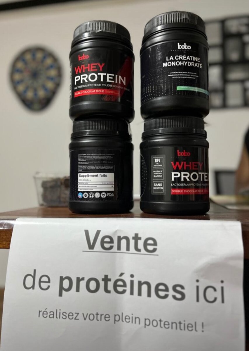 Whey Protein - Double Chocolat Riche ( 500g )