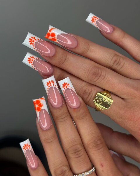 Stickers de Nail Art Floraux