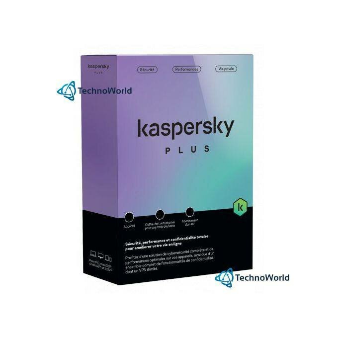 Kaspersky Plus 2024 / 4 Postes