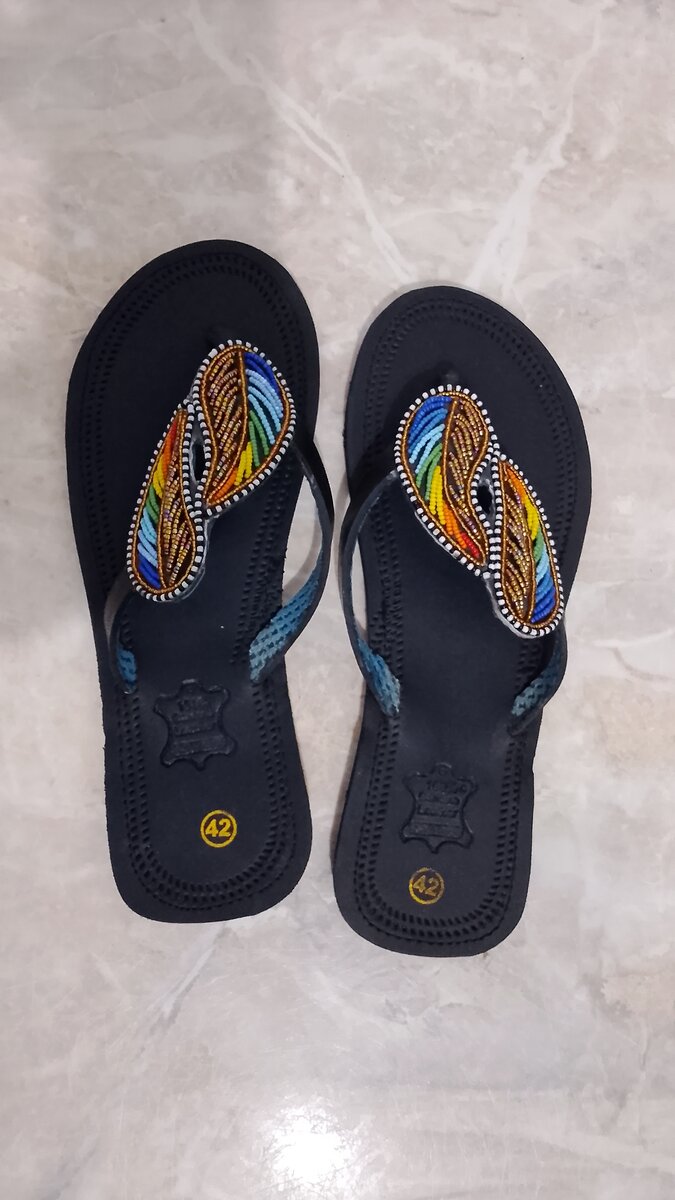 Tongs femme Couleur Éclatante