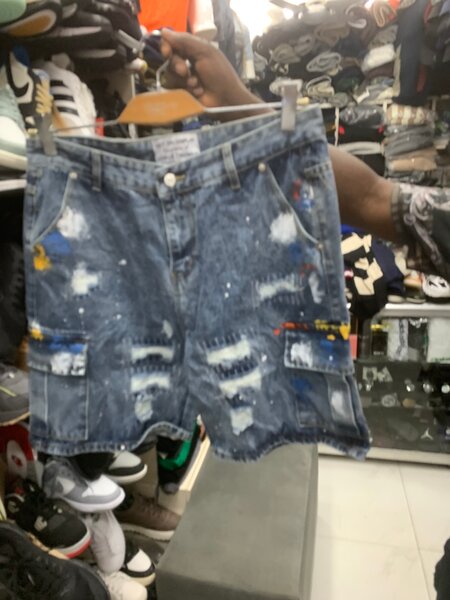 Shorts en jean décontractés