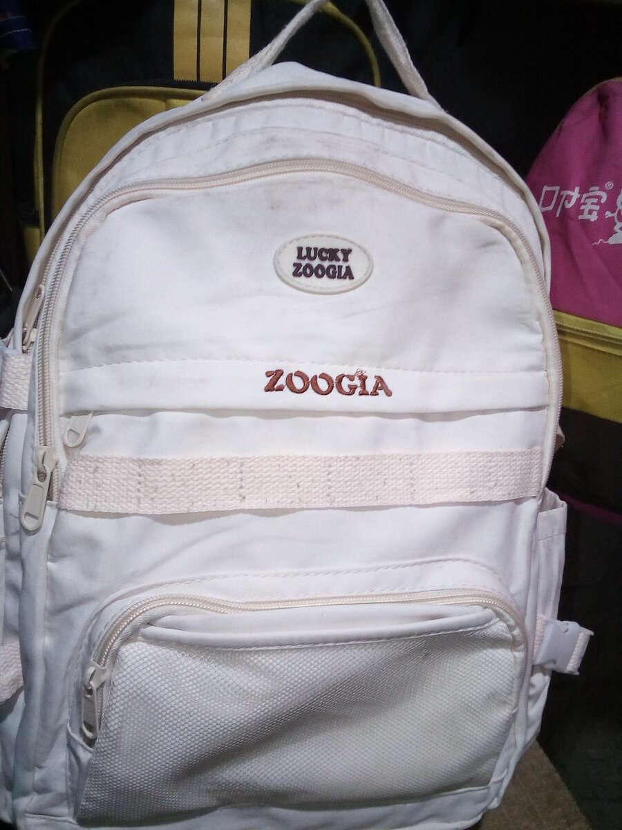 Sac à dos blanc élégant