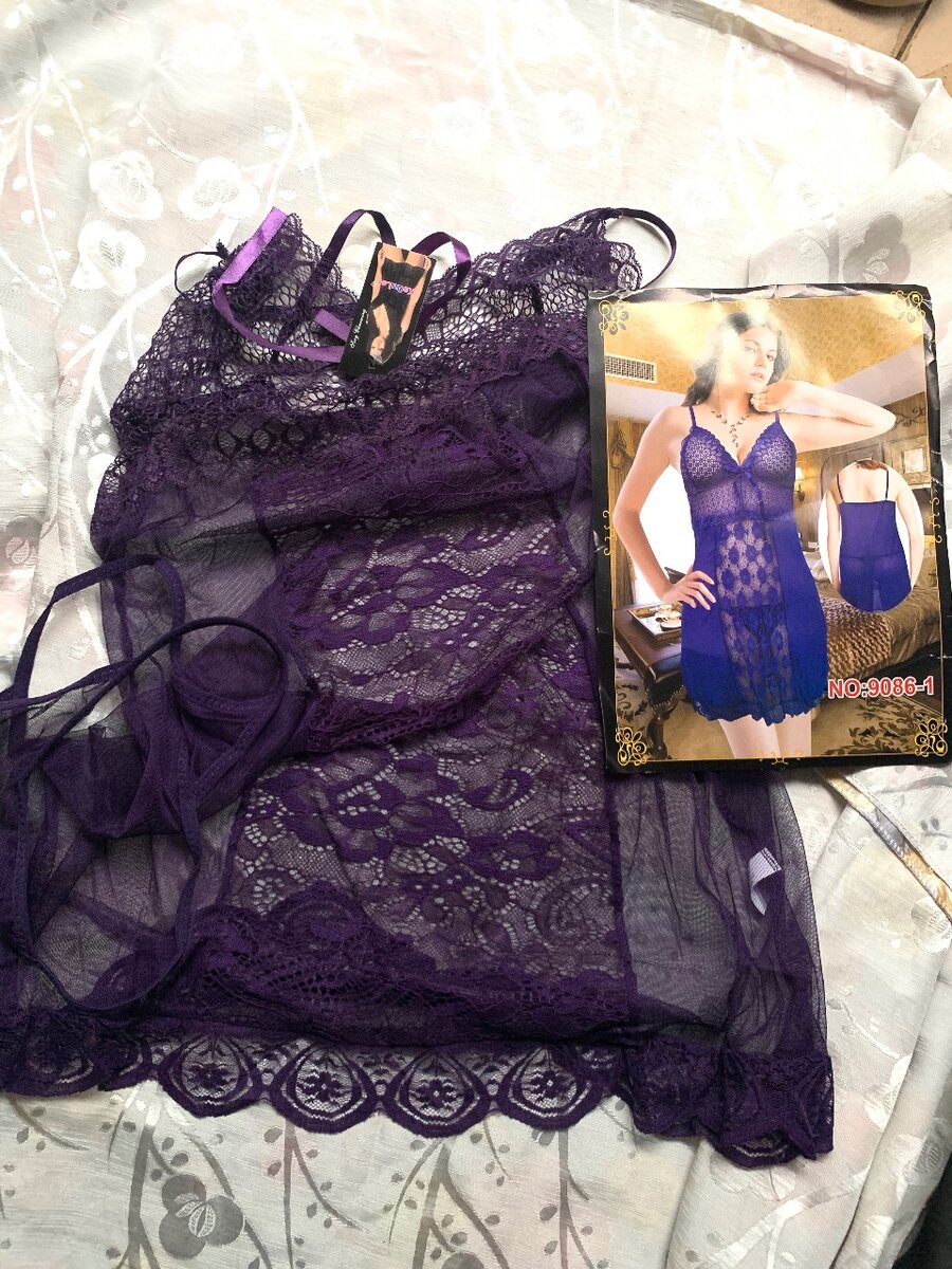 Nuisette en dentelle fine