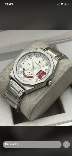 Montre automatique en acier inoxydable