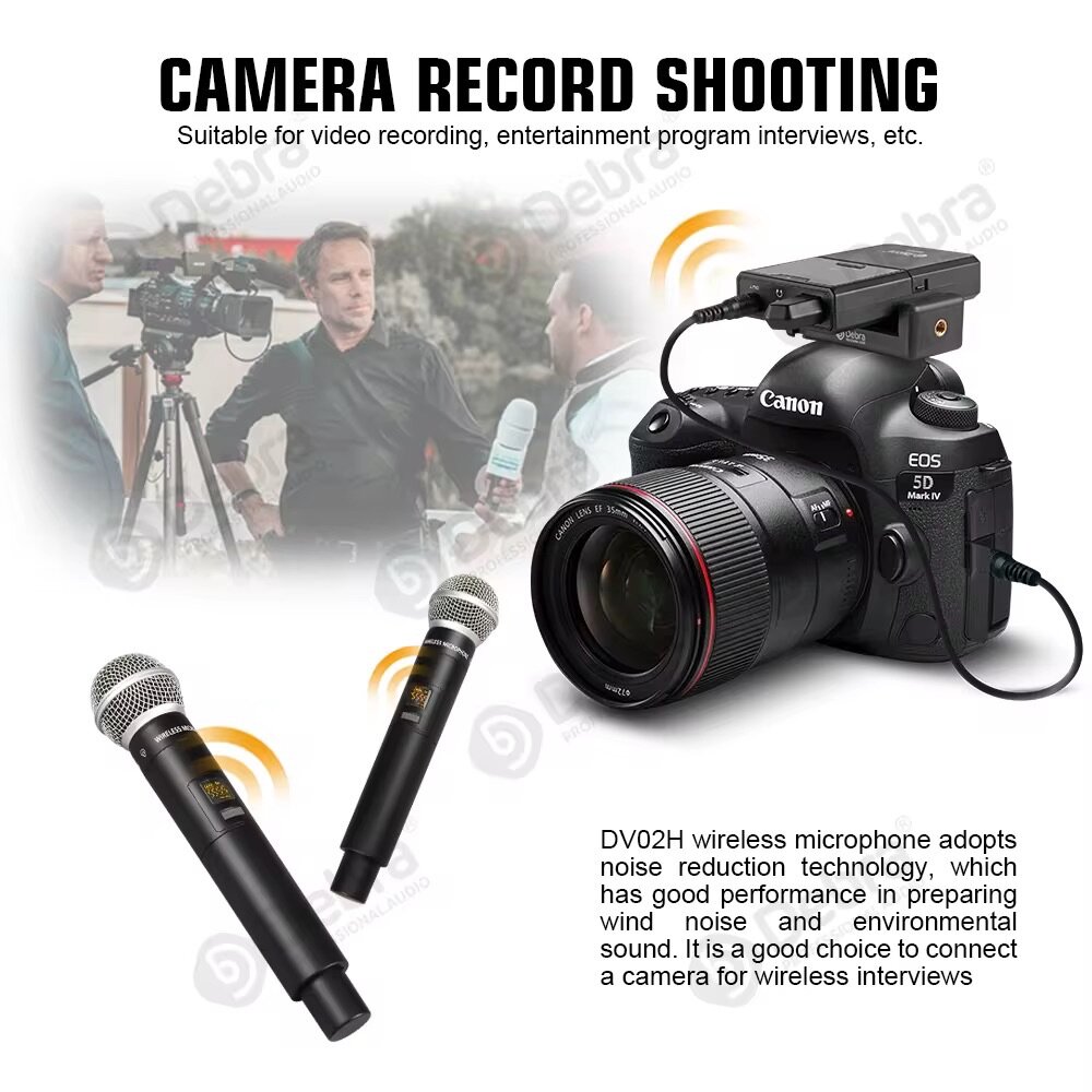 Microphone sans fil DV02