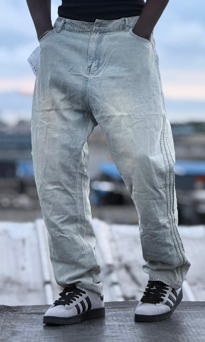 Jean cargo décontracté homme