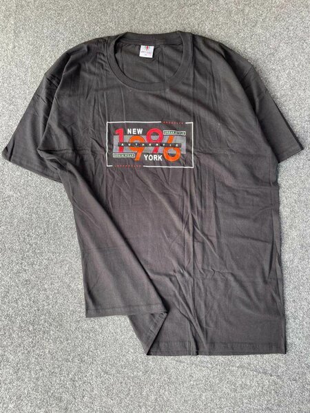 Plus Size Round Neck Top Shirts For Men