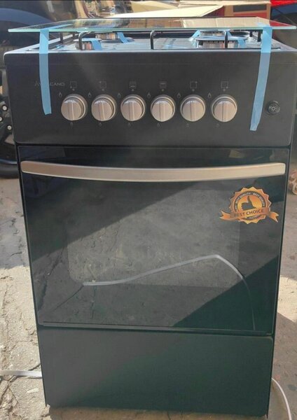 Volcano stove with oven