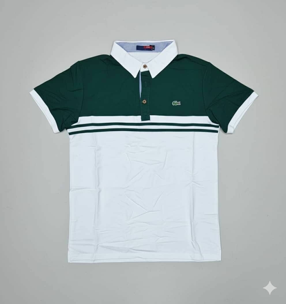 Polo homme bicolore élégant