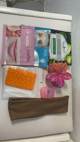 Set de soins beauté visage et lèvres