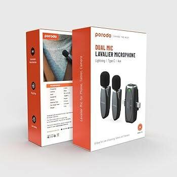 Microphone Lavalier Dual Port Lightning