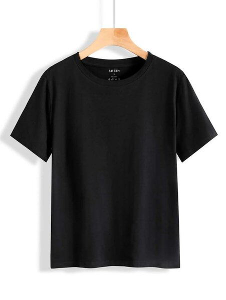 T-shirt noir basique