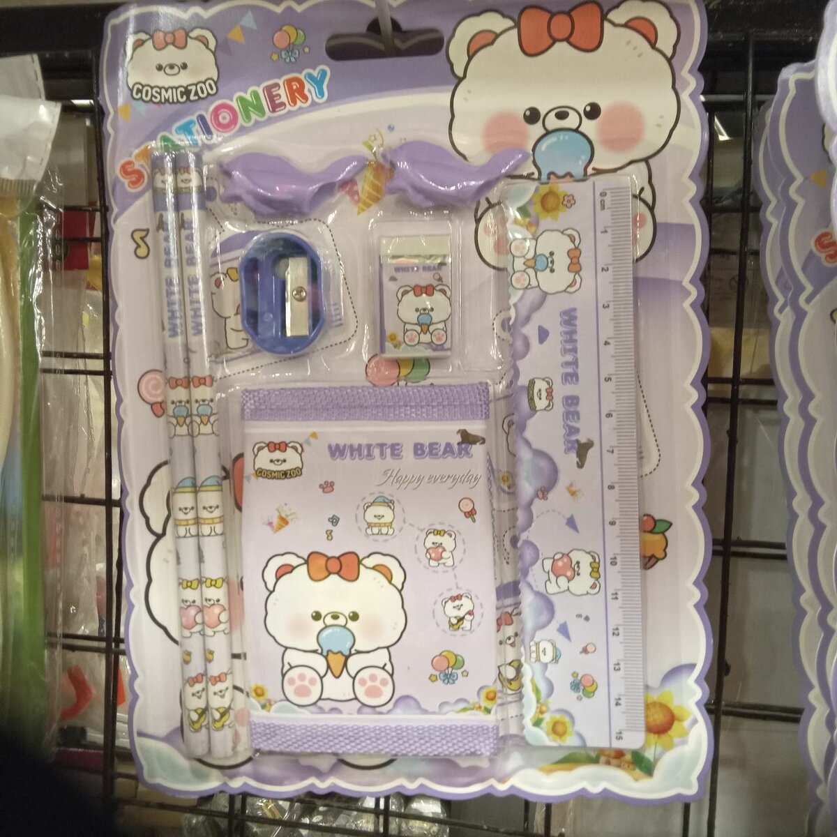 Stationary Set / Space Travel , White Bear