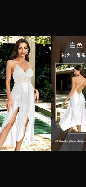 Robe Longue Blanche Été