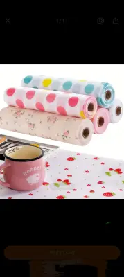  Roll of Refrigerator Mat's Shelf & Drawer Liner's Non Slip &Non -Stick Drawer Pads ,Anti Mildew high quality sheets[45X150] LARGE SIZE