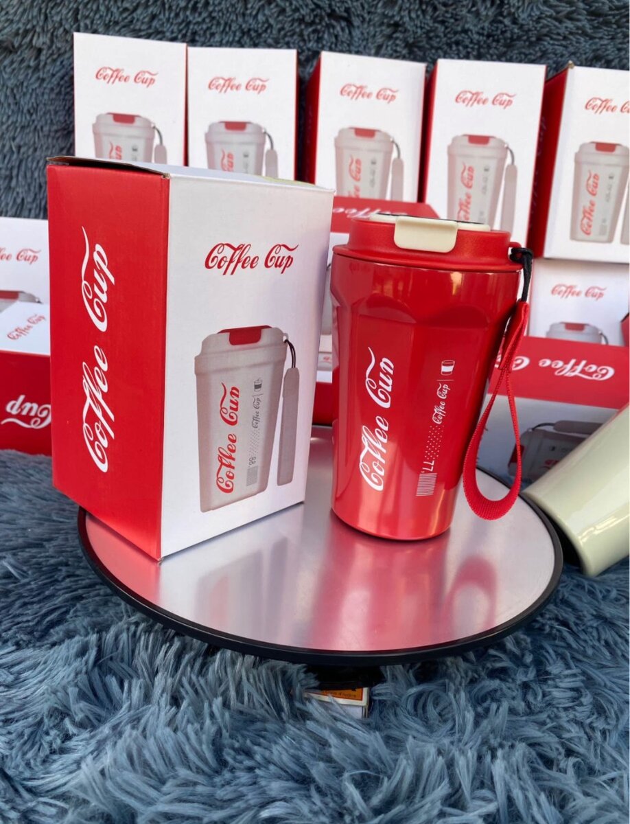 Tasse à café thermos colorée