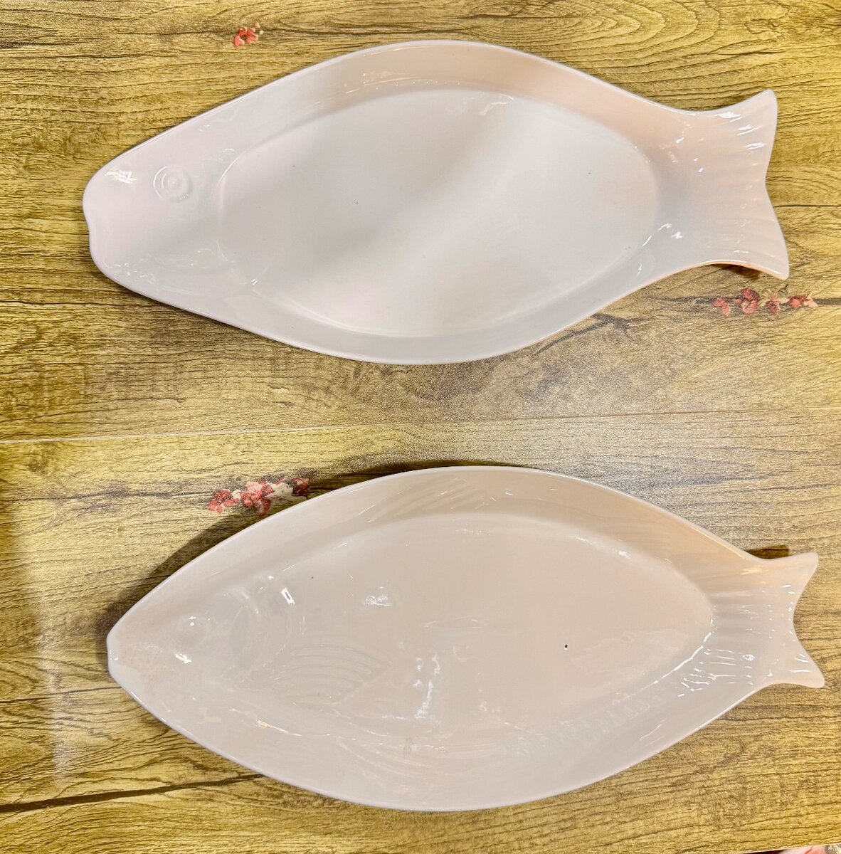 Plateaux en forme de poisson