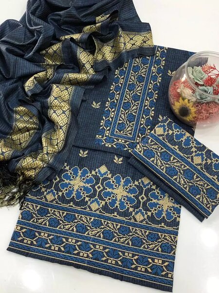 Lawn 3 Pice Suit
