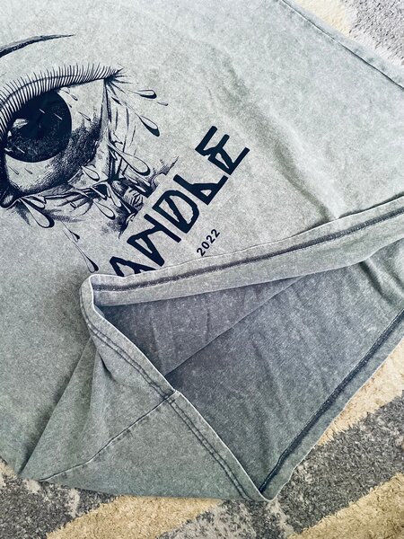 T-shirt Graphique Yeux Unisexe