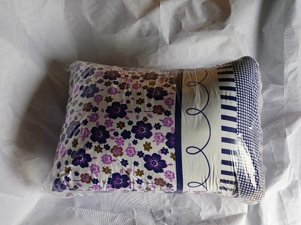 Oreillers confort fleuris