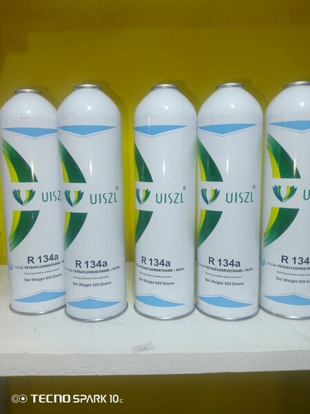 R134a Air condition and Fridge gas