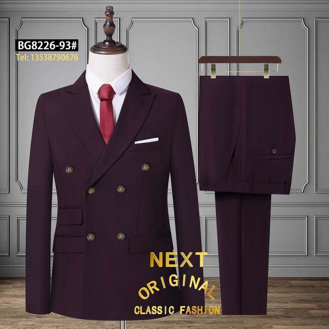 Double breasted suits available