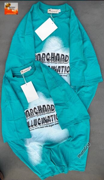 T-shirt en coton imprimé