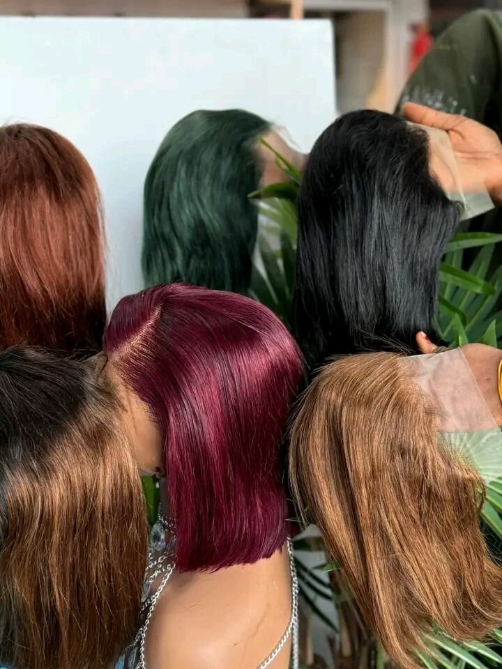 Perruque en dentelle bob chic