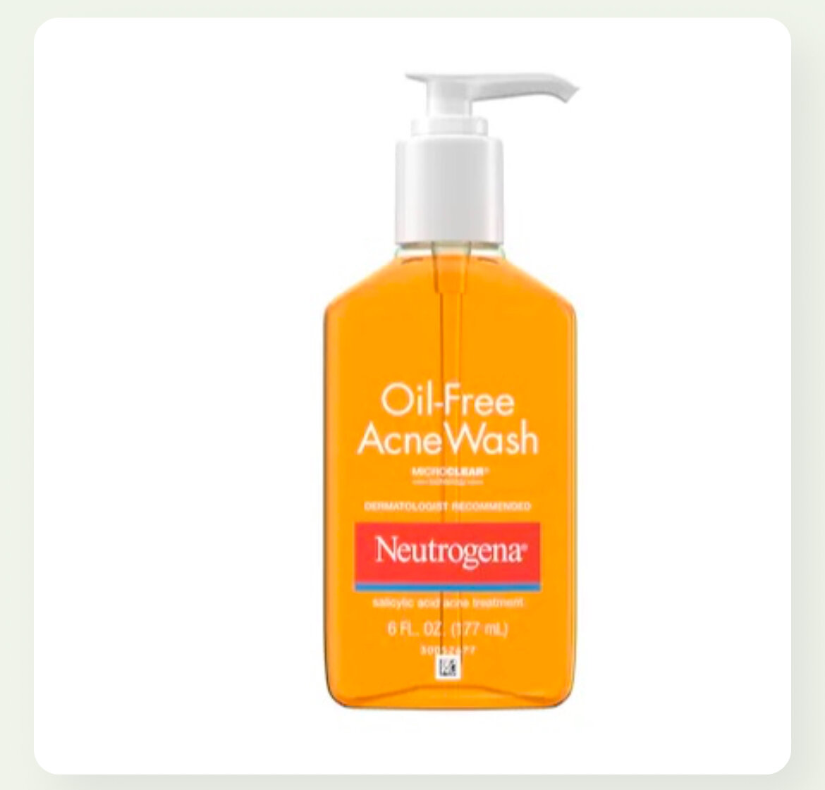 NEUTROGENA OIL-FREE ACNE WASH