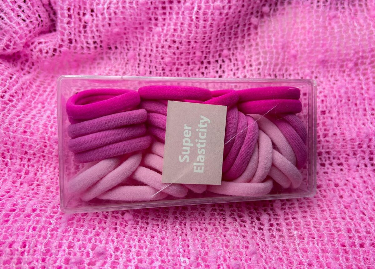 Élastiques à cheveux colorés