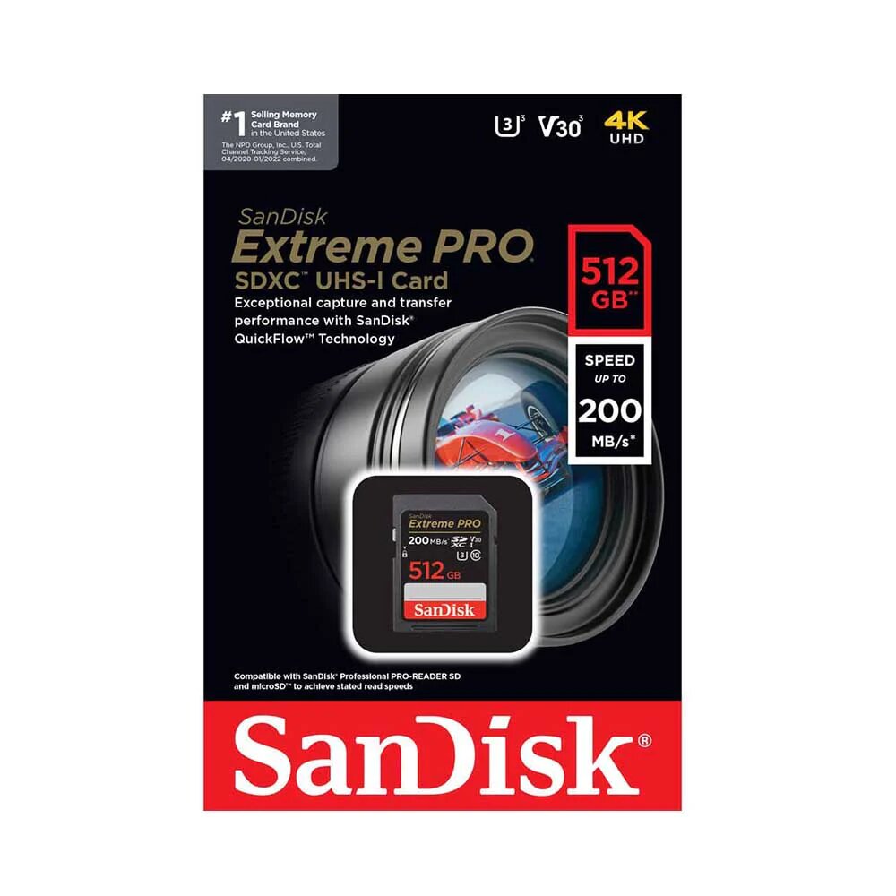 Carte SD SanDisk 512GB