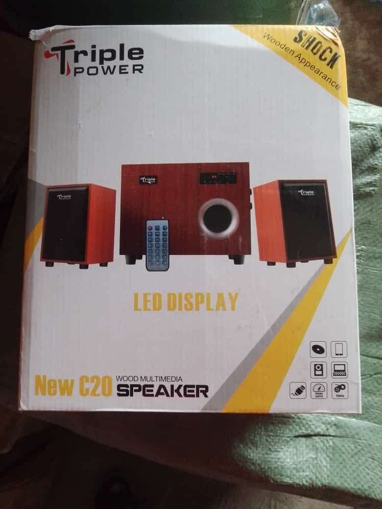 Triple Power Sound woofer