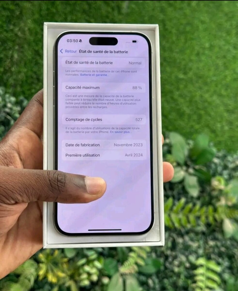 Smartphone moderne haute performance