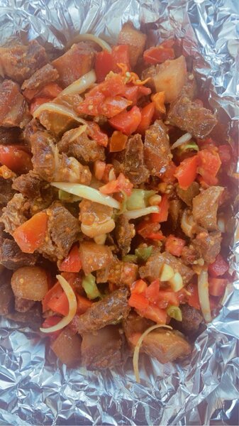 Délicieux ragoût de viande épicée