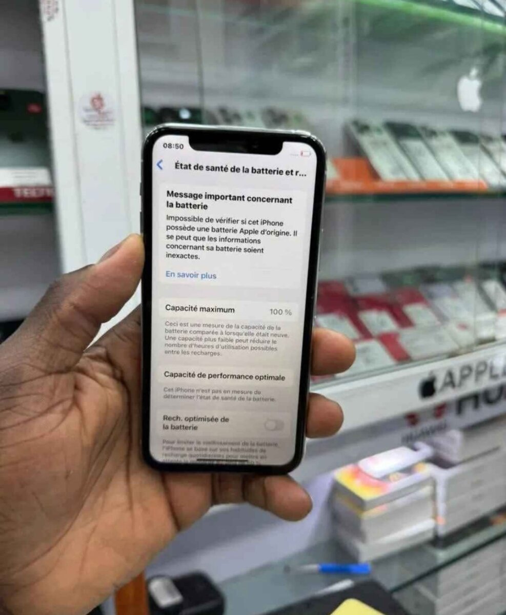 iPhone 12 Pro  Max Blanc