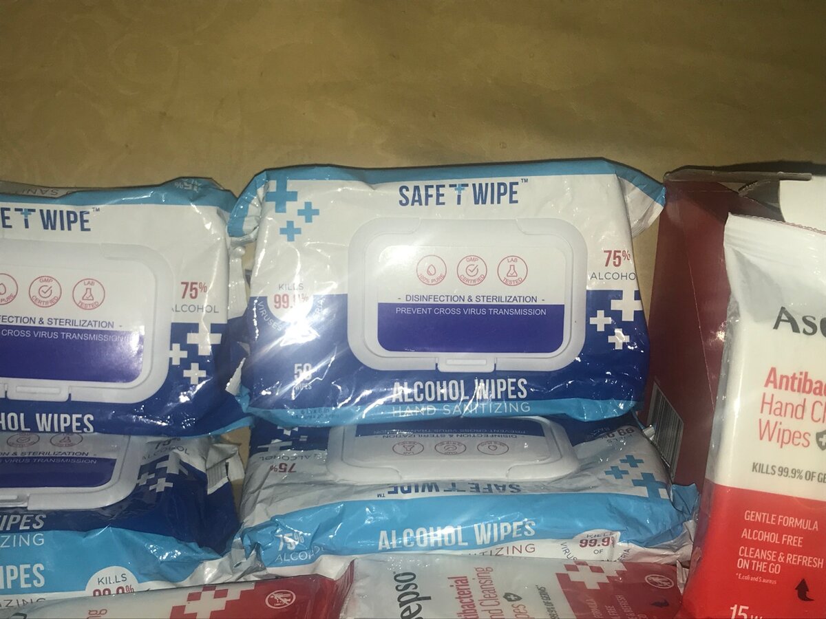 Antibacterial Hand Cleansing Wipes